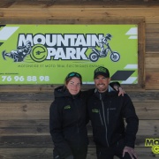 moto trial Moutain E-park