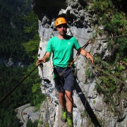 Via ferrata aux Gets